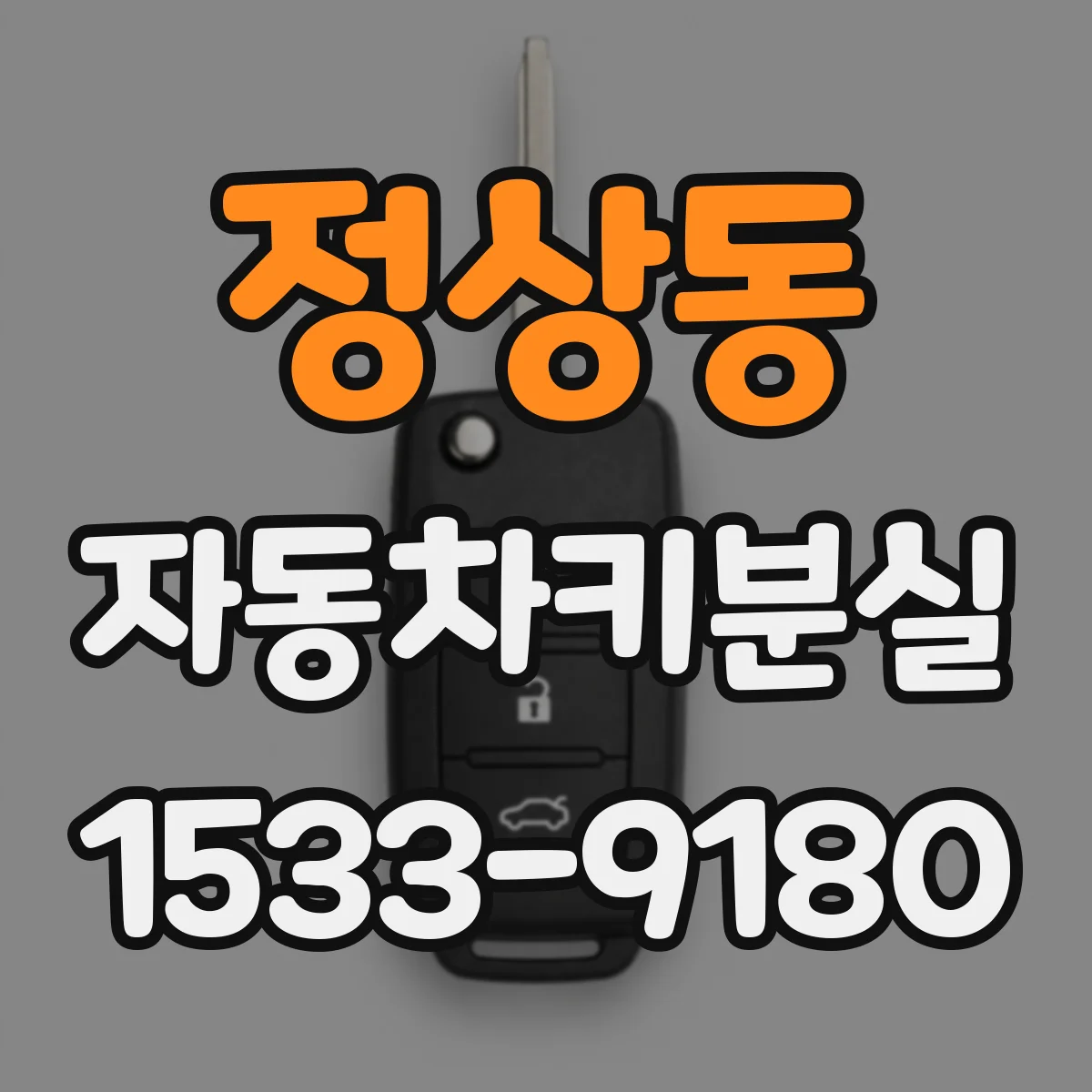 정상동 자동차키분실
