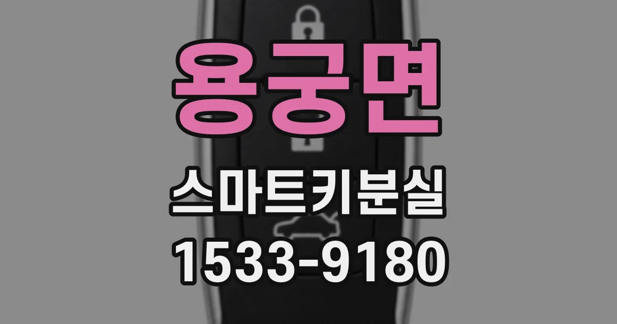 용궁면 스마트키분실