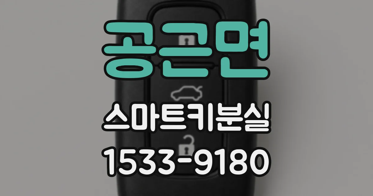 공근면 스마트키분실