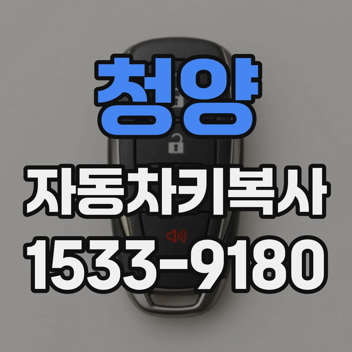 청양 자동차키복사