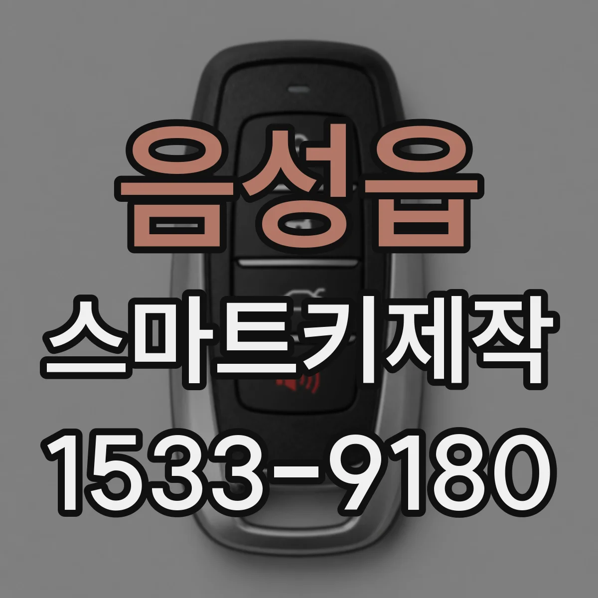 음성읍 스마트키제작