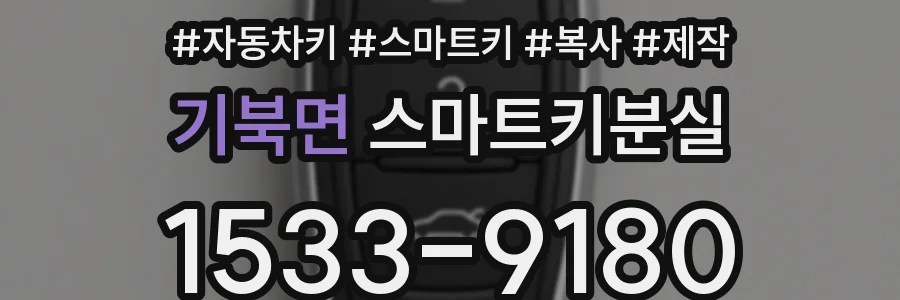 기북면 스마트키분실