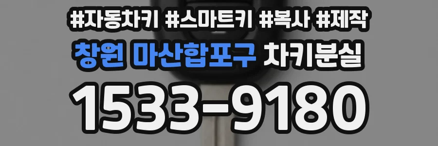 창원 마산합포구 차키분실