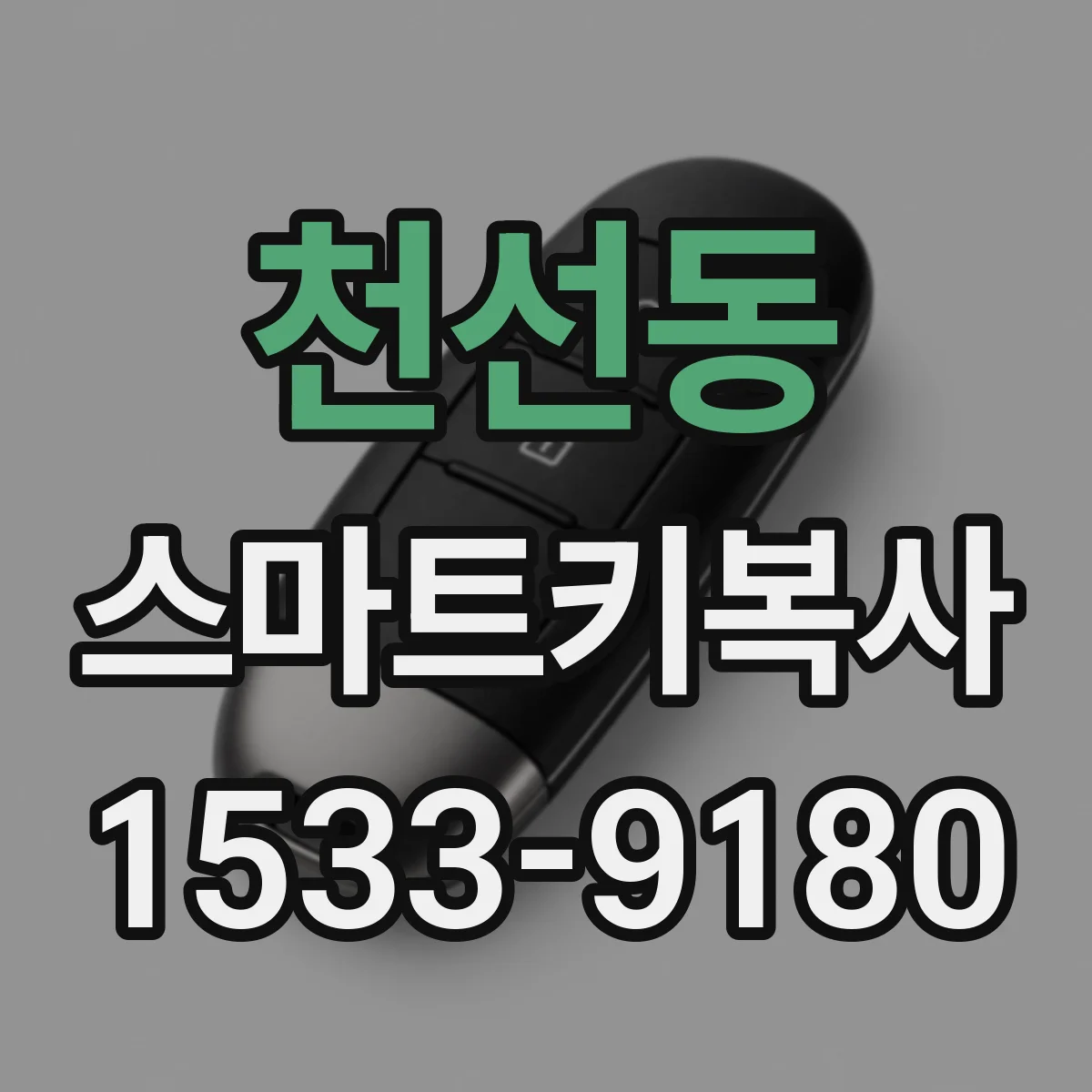 천선동 스마트키복사