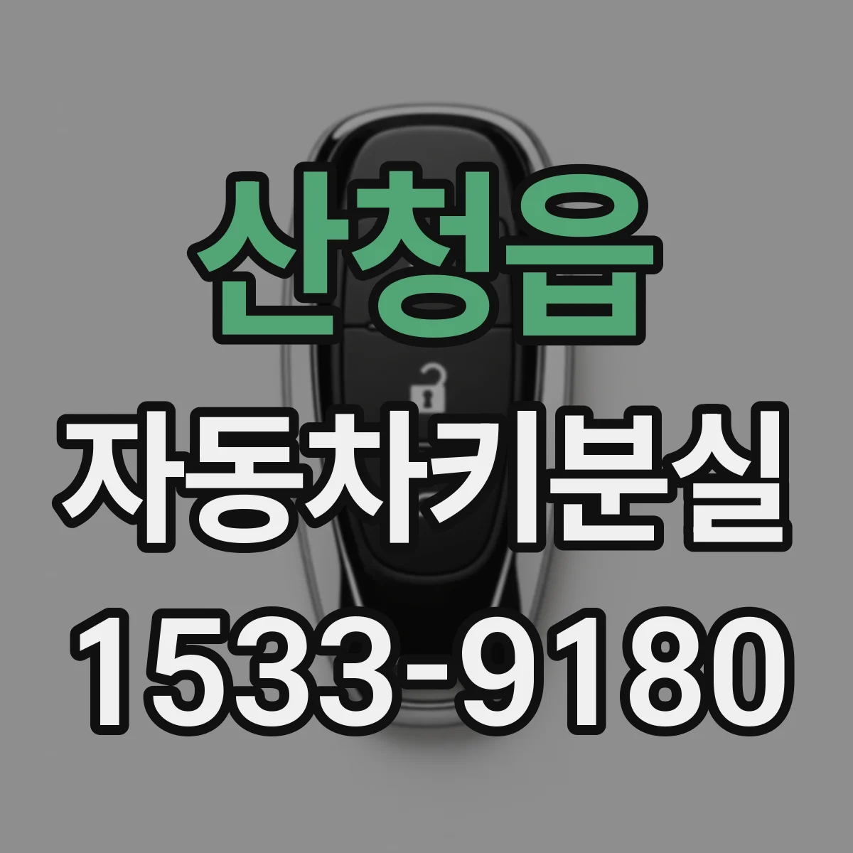 산청읍 자동차키분실