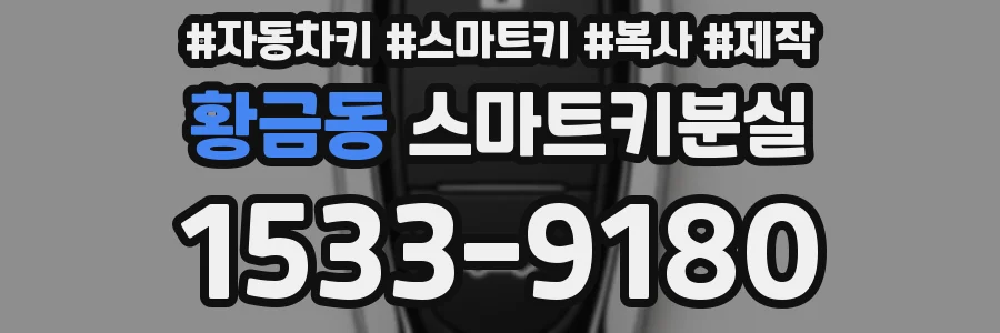 황금동 스마트키분실
