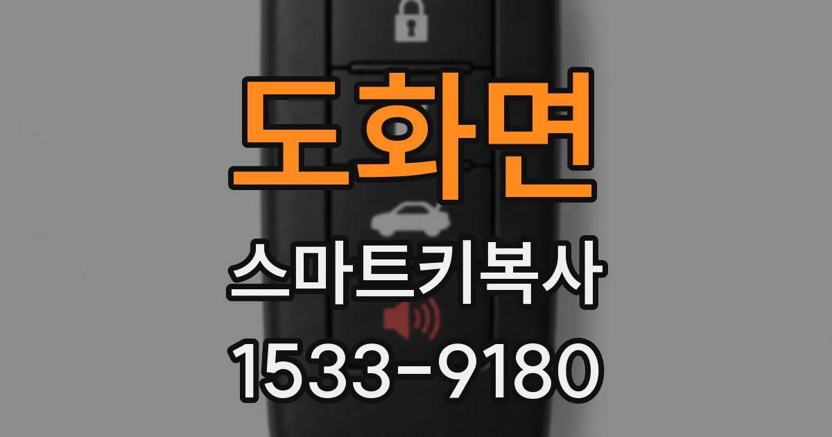 도화면 스마트키복사