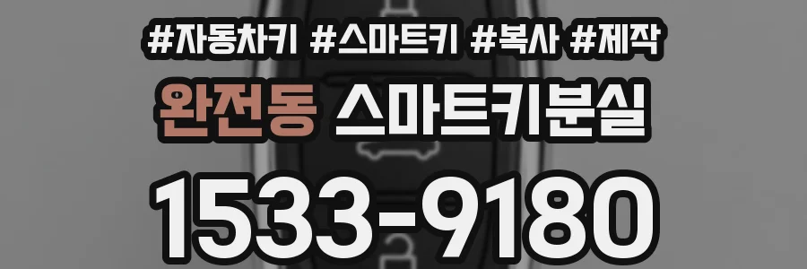 완전동 스마트키분실