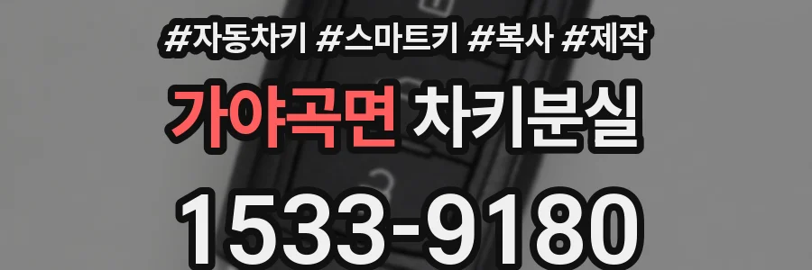 가야곡면 차키분실