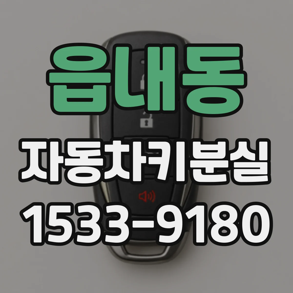 읍내동 자동차키분실