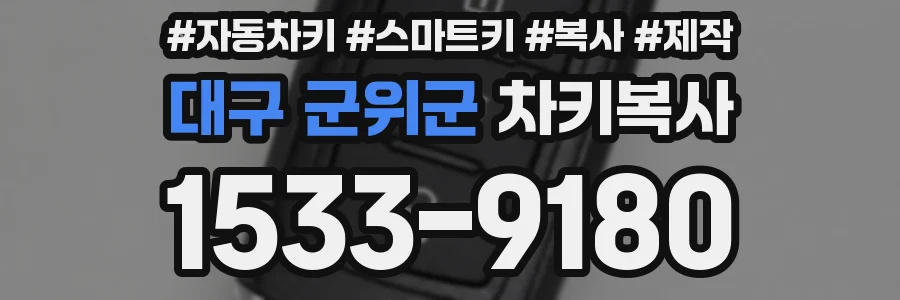 대구 군위군 차키복사