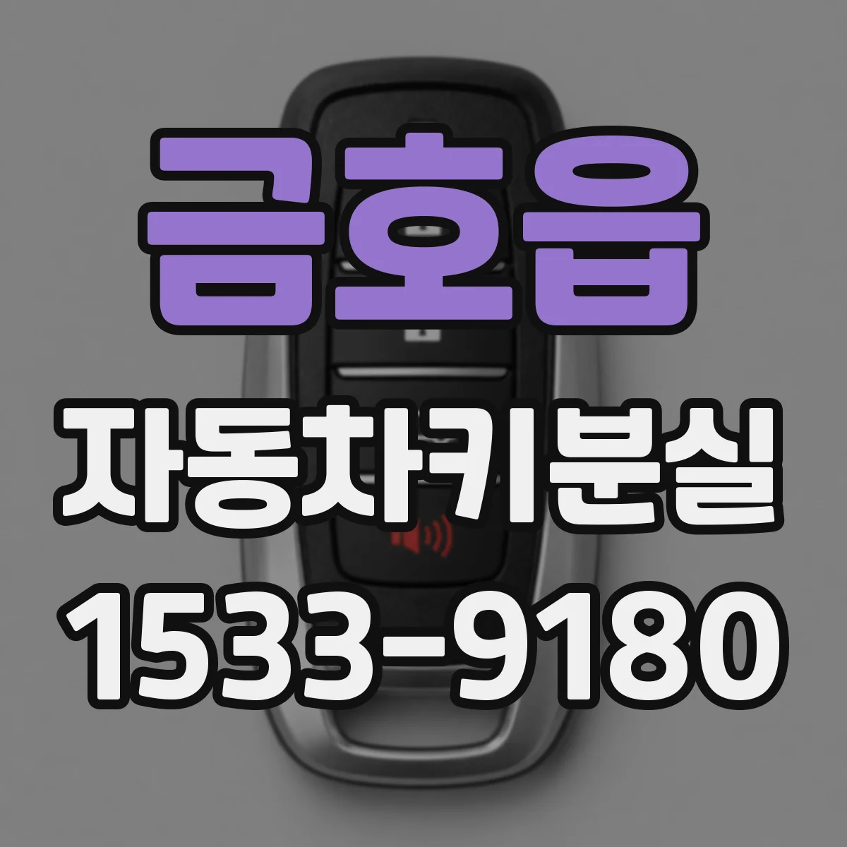 금호읍 자동차키분실