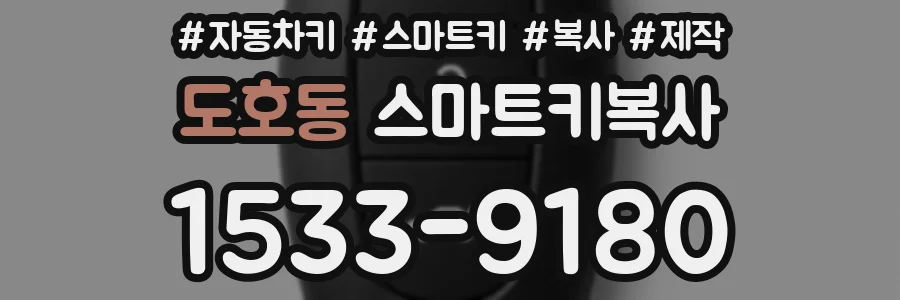 도호동 스마트키복사