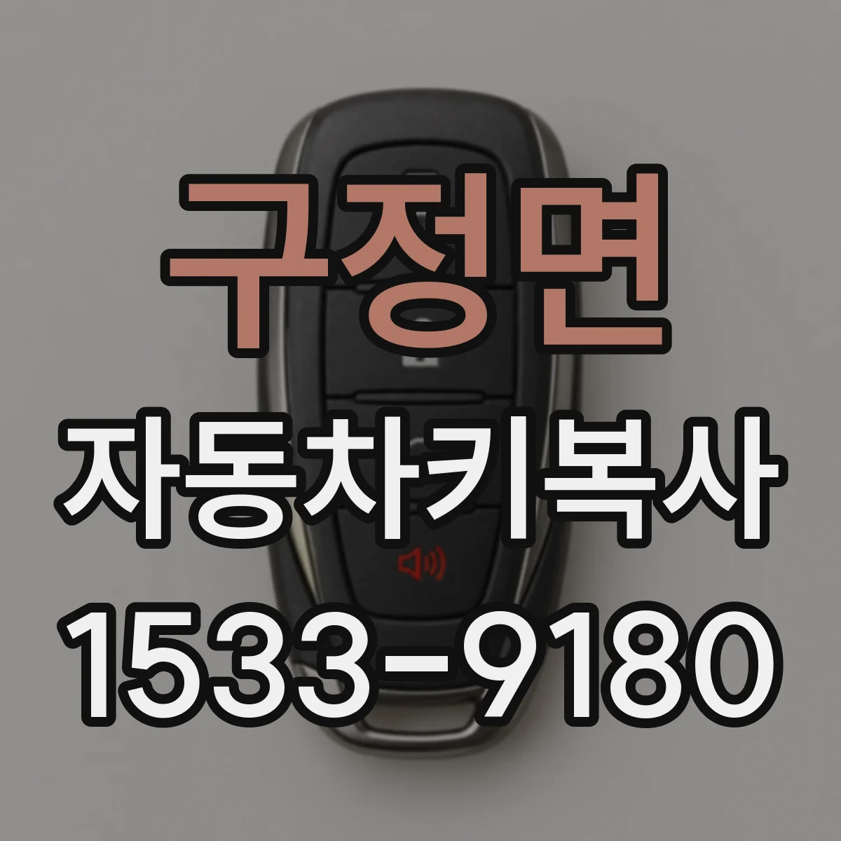 구정면 자동차키복사