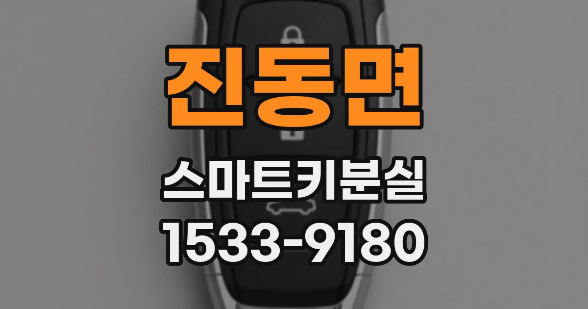 진동면 스마트키분실