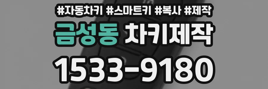 금성동 차키제작