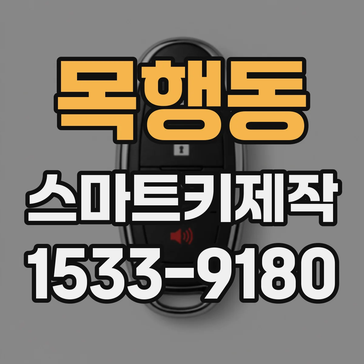 목행동 스마트키제작