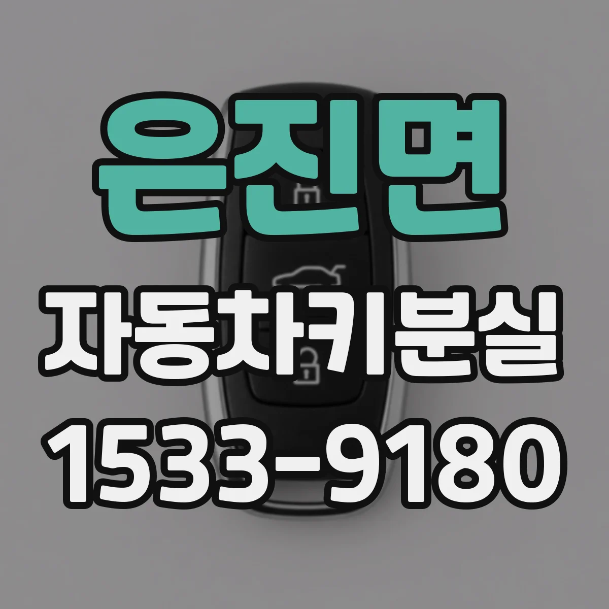 은진면 자동차키분실