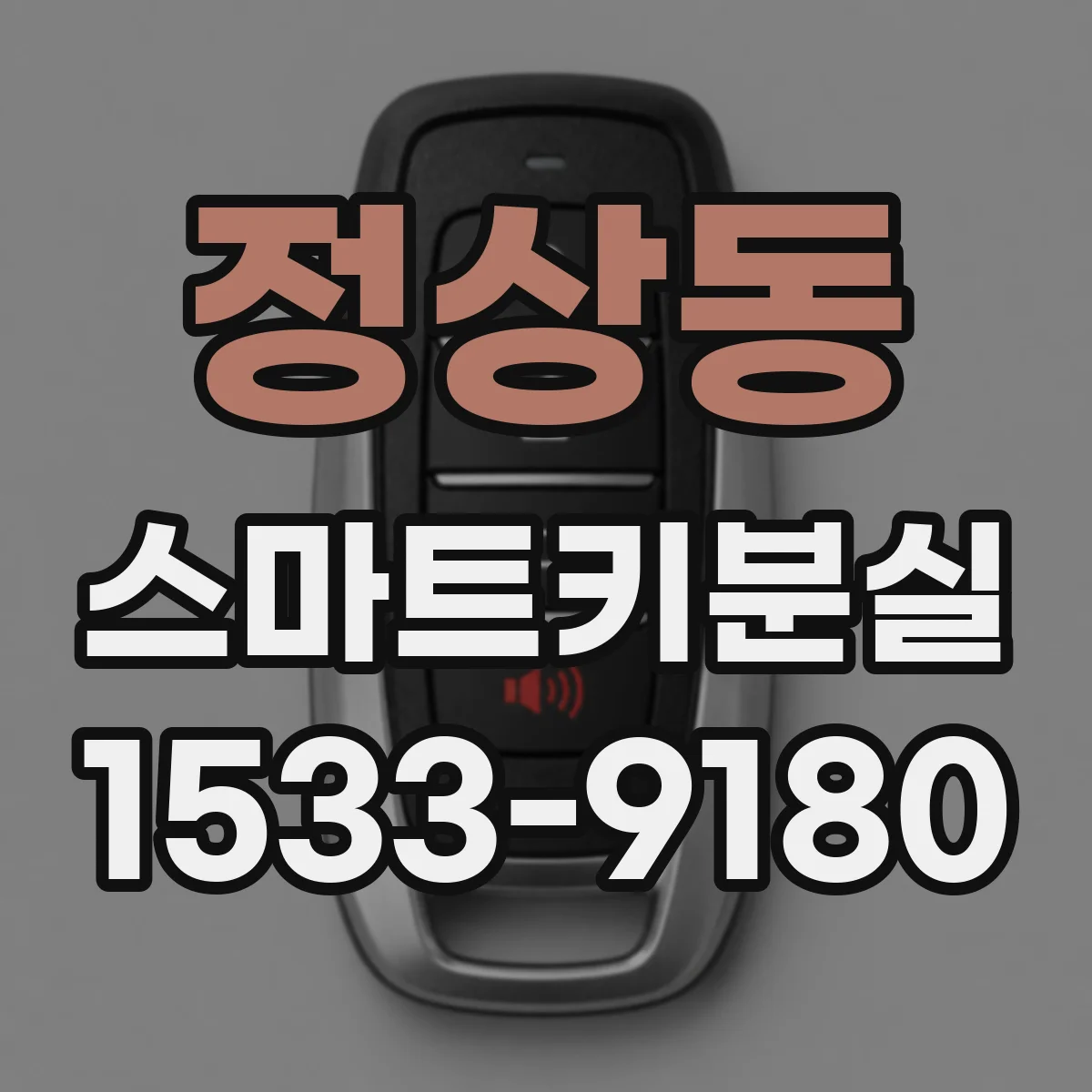 정상동 스마트키분실