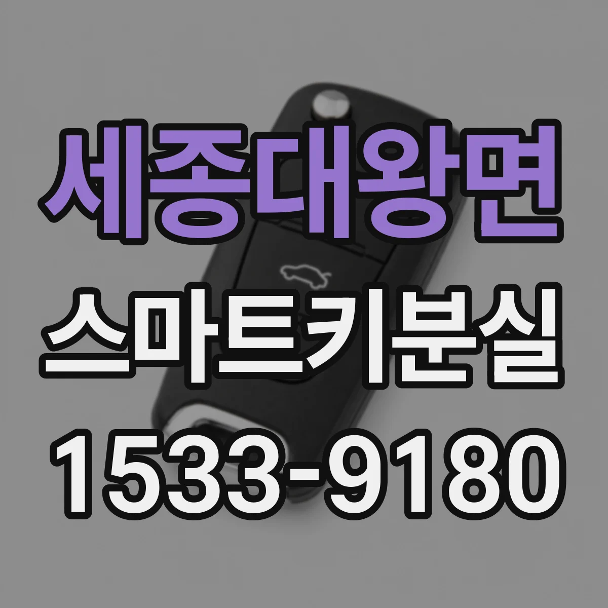 세종대왕면 스마트키분실