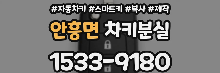 안흥면 차키분실