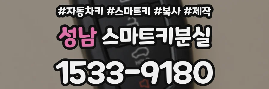 성남 스마트키분실