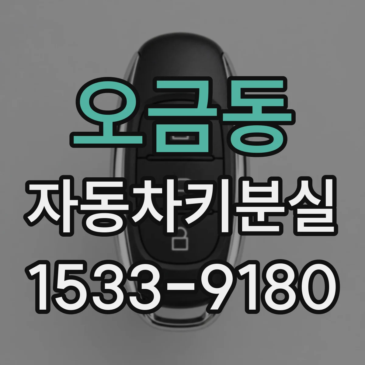 오금동 자동차키분실