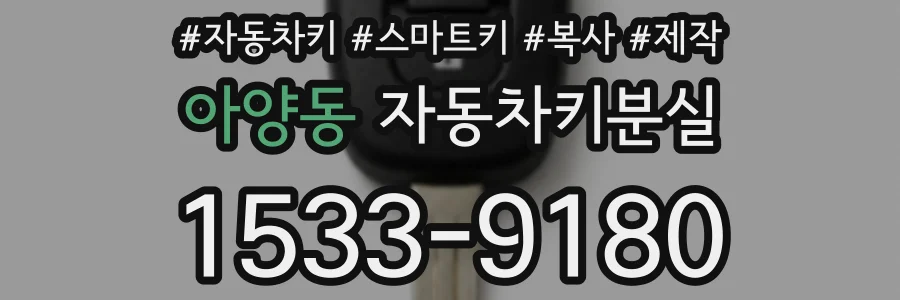 아양동 자동차키분실