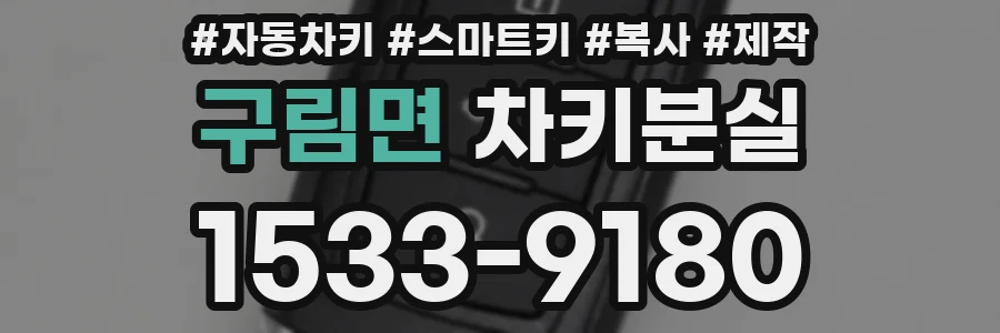 구림면 차키분실