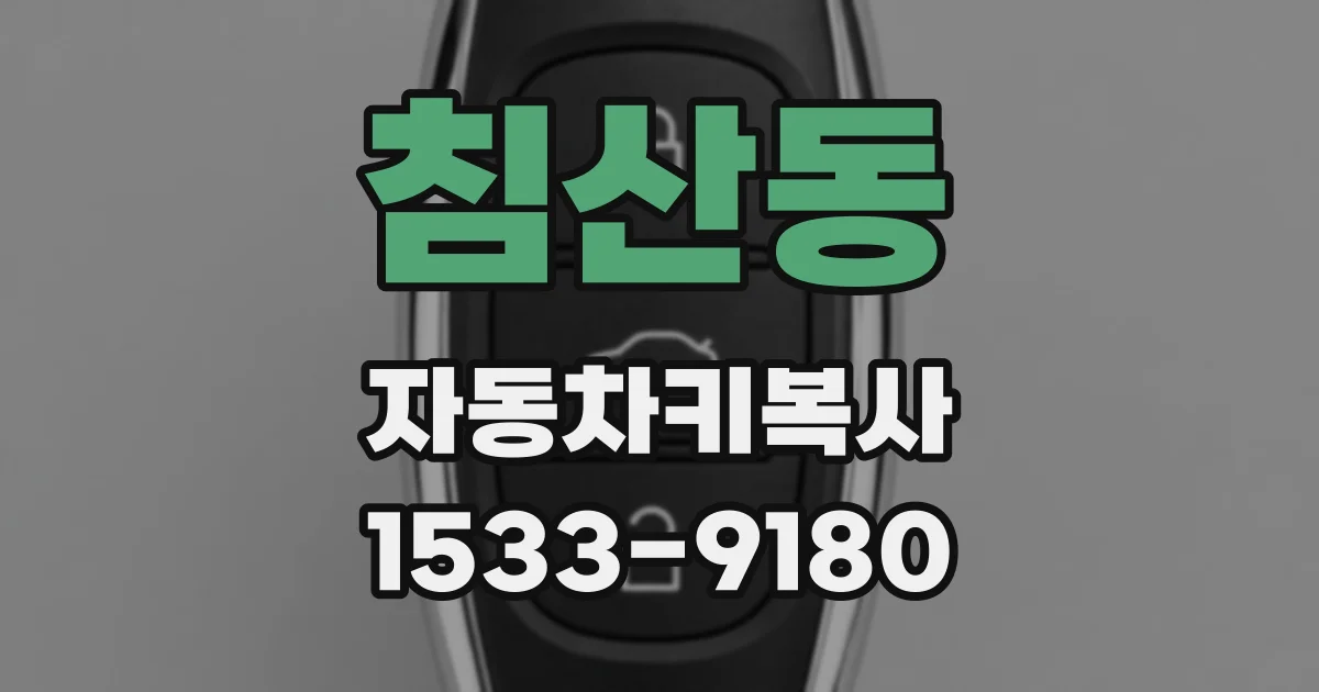 침산동 자동차키복사