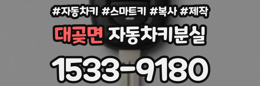 대곶면 자동차키분실