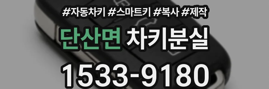 단산면 차키분실