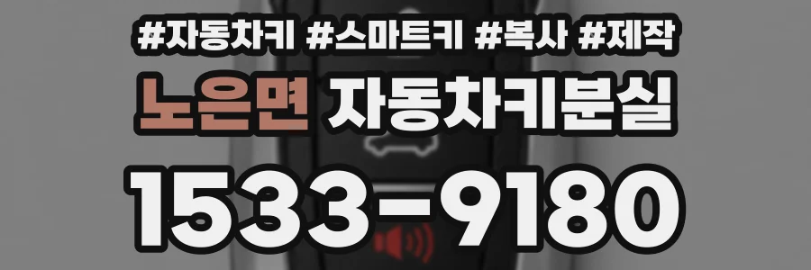 노은면 자동차키분실