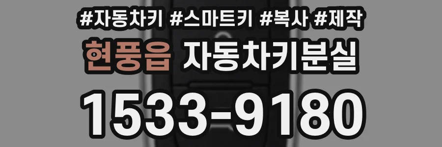 현풍읍 자동차키분실