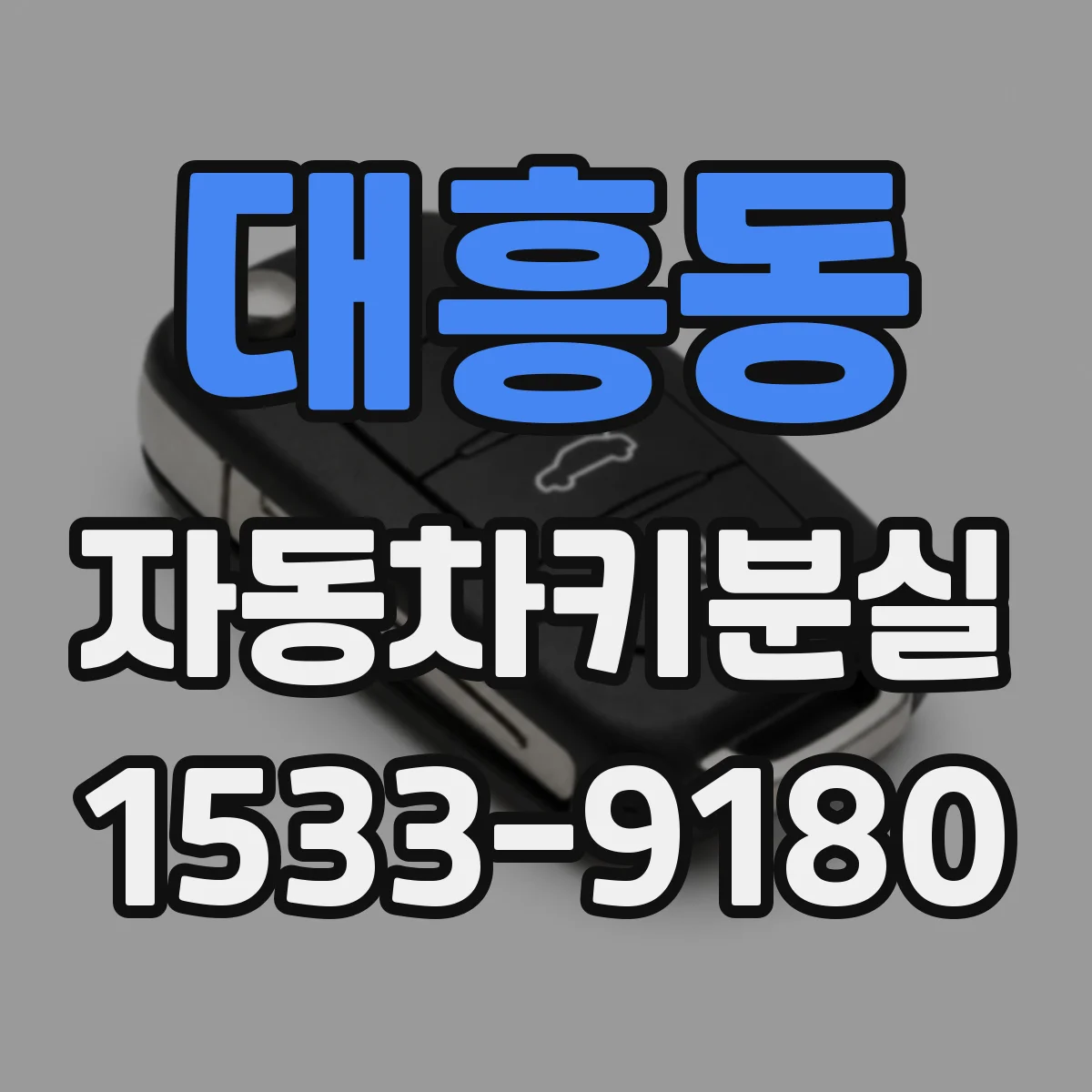 대흥동 자동차키분실