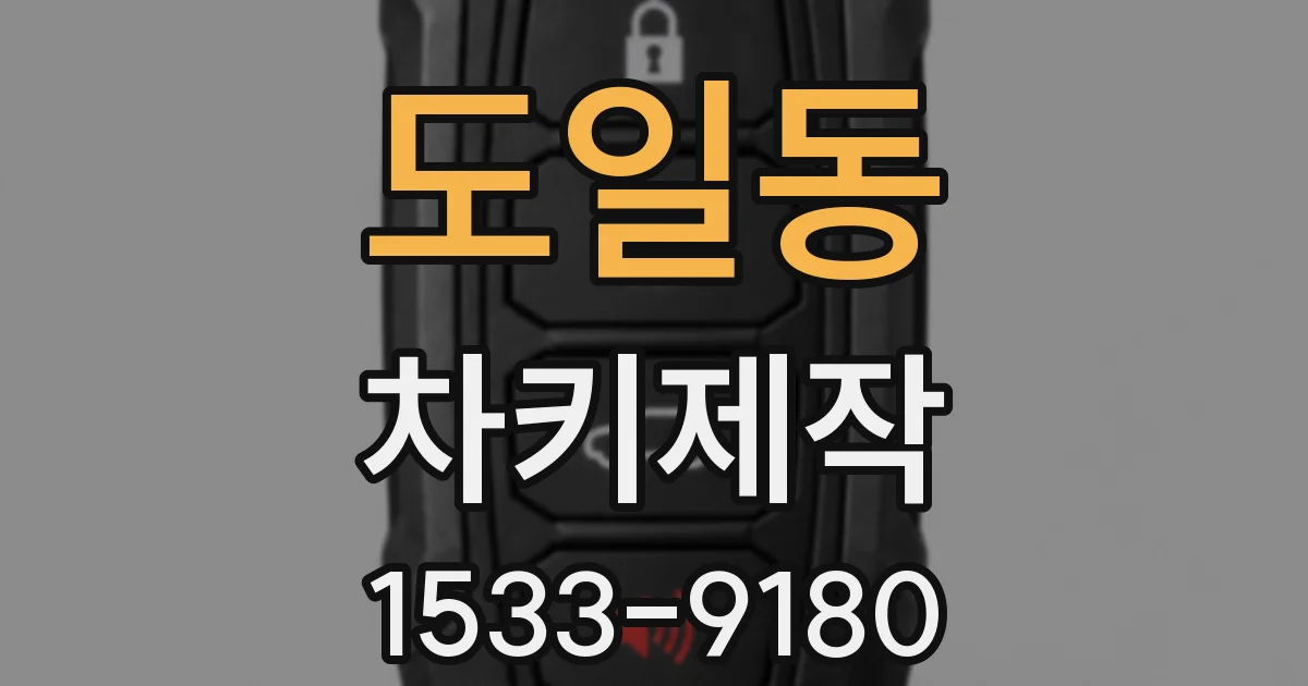 도일동 차키제작