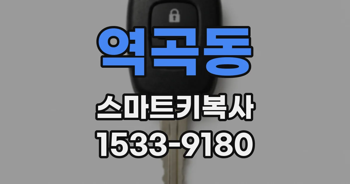 역곡동 스마트키복사