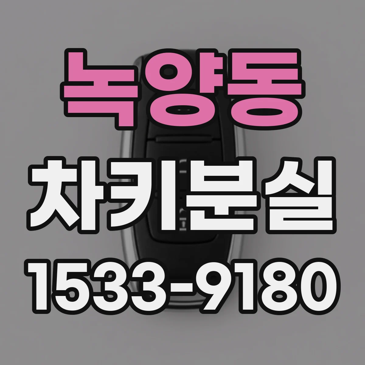 녹양동 차키분실