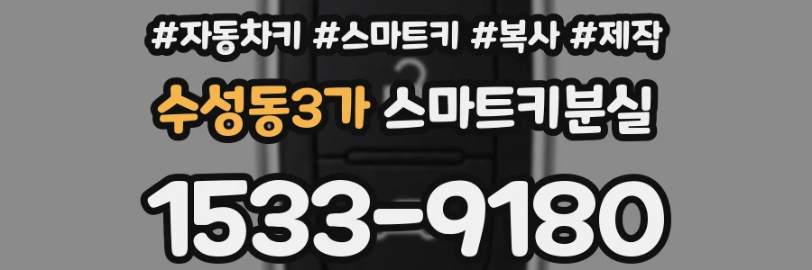 수성동3가 스마트키분실