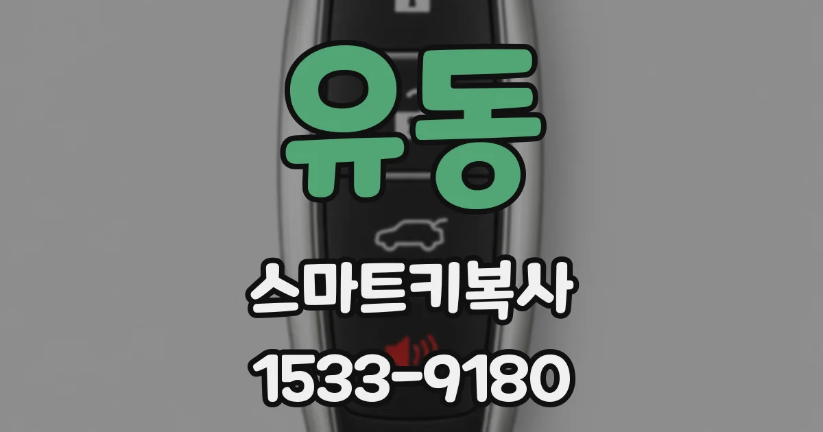 유동 스마트키복사