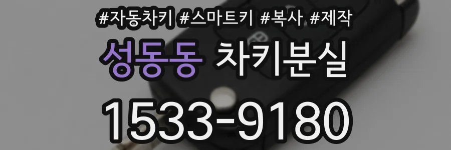 성동동 차키분실