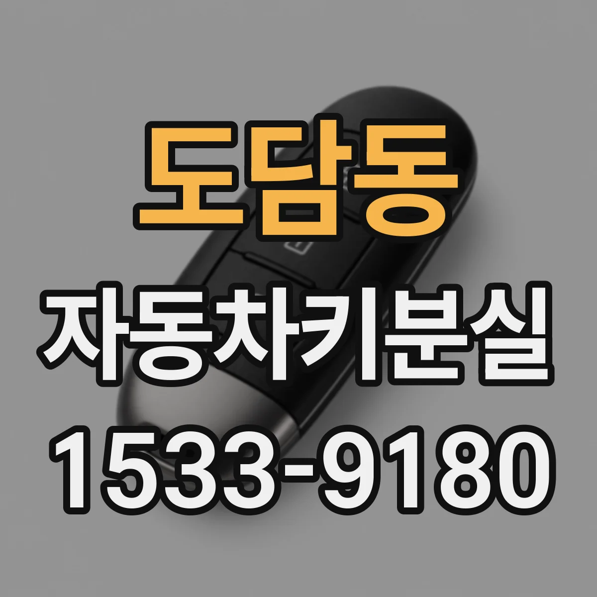 도담동 자동차키분실