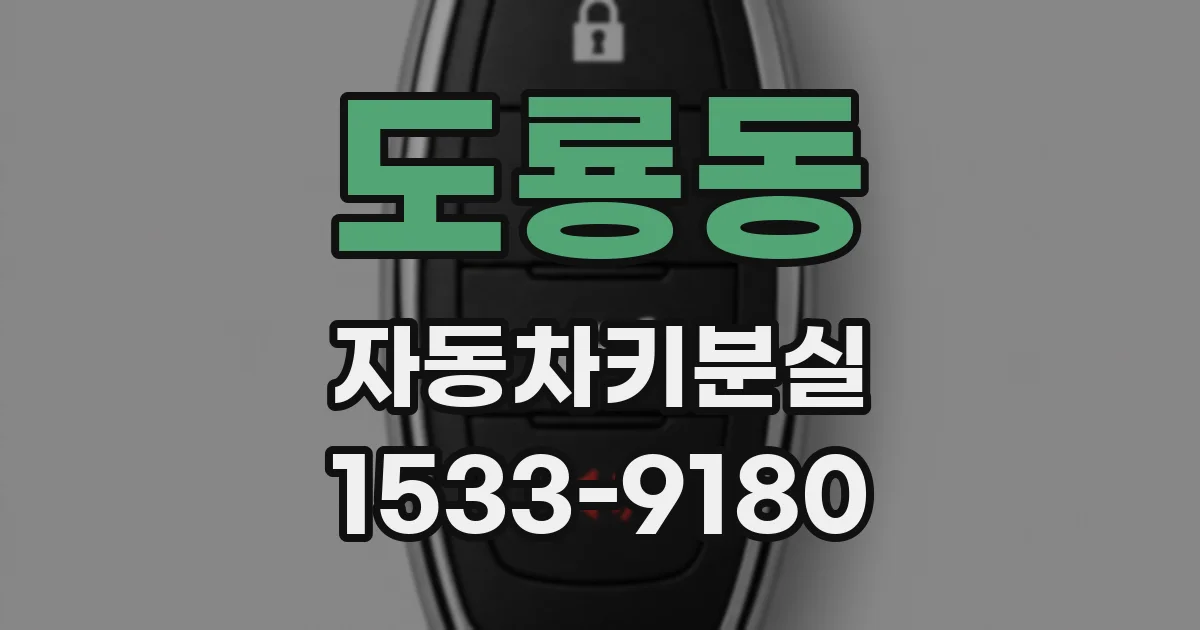 도룡동 자동차키분실