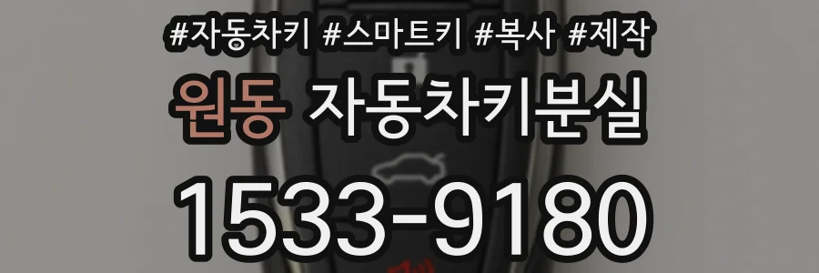 원동 자동차키분실