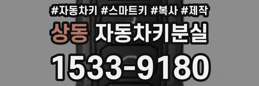 상동 자동차키분실