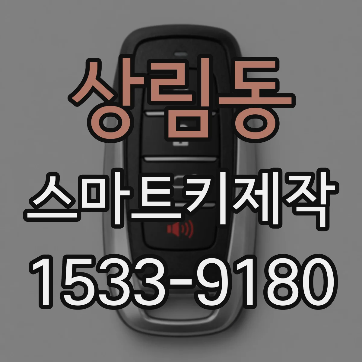 상림동 스마트키제작