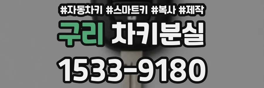 구리 차키분실