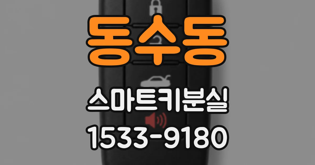 동수동 스마트키분실