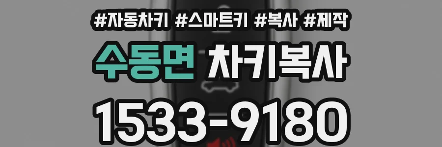 수동면 차키복사