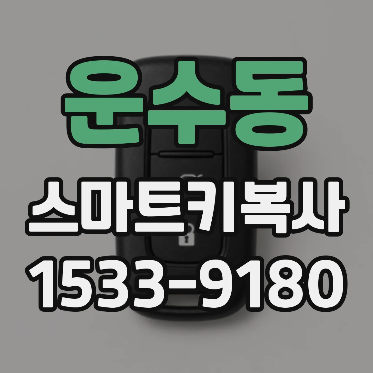 운수동 스마트키복사